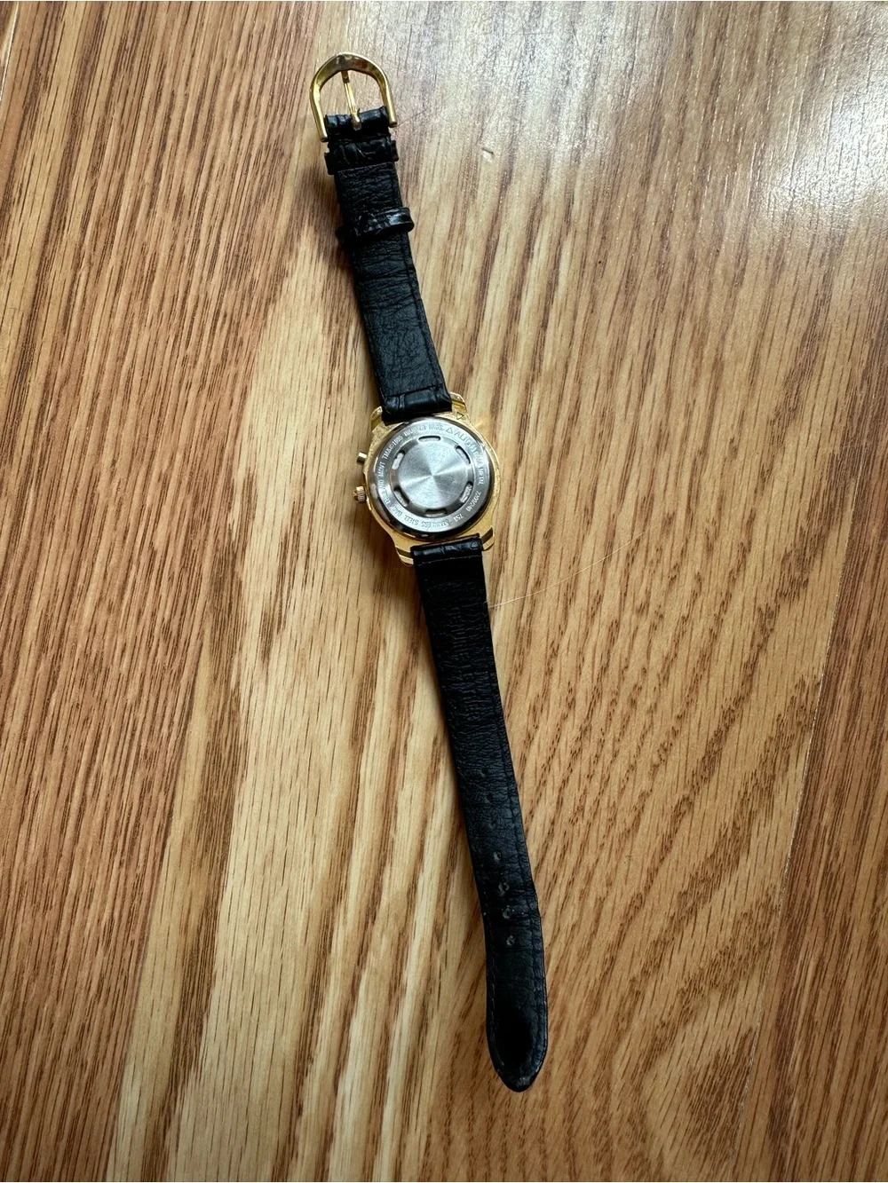 Vintage Armitron Marvin the Martian Musical Watch with Black Leather Strap